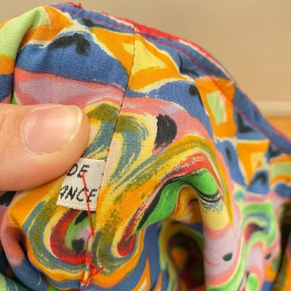 Vintage - Funky Made in France Full Skirt - Picture 9 of 9